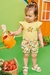 Conjunto Kukiê Baby De Body E Shorts frutinhas e tartaruga