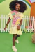 Vestido Infantil Kukiê Alecrim em Meia Malha