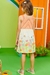 Vestido infantil kukiê em Tricot e Malha Fresh - Costas