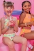 Biquíni infantil Kukiê Smile em Malha com Proteção Uv 50+ 