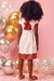 Vestido Infantil Kukie Natalino Cachorrinho - Costas