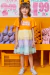Vestido Infantil Colorido Kukiê Em Malha E Tela - Frente