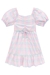 Vestido infantil em Light Peach Kukiê - Frente