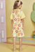 Vestido infantil kukiê meia malha - Costas
