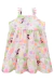 Vestido infantil Kukiê em Tricoline Miami - estampa de tucanos