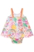Vestbody infantil Kukiê em Meia Malha e Malha Fresh, estampa raposinha - Costas