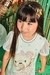 Vestido infantil Kukiê em Fly Tech com manga de tule - Frente