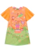 Vestido infantil kukiê alecrim, em Meia Malha