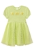 Vestido infantil kukiê baby em tule neon