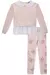 Conjunto de Blusão em Molecotton C/ Pelúcia e Calça Legging em Fleece Luxo 80160 Kukiê Infantil Menina - loja online