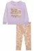Conjunto de Blusão sem Pelúcia e Calça Legging em Molecotton 81165 Kukiê Bebê Menina