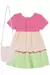 Vestido infantil kukiê em malha, acompanha bolsa - 85127 - Kukie - Juaninha Store - Roupa infantil feminina