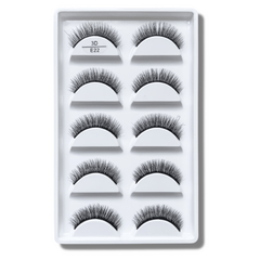 E22 / X22 - CARTELA COM 5 PARES