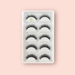 MODELO - S07 - cartela de cilios com 5 pares - comprar online