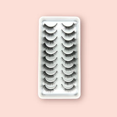 Cílios Posticos fox eyes com 10 pares - comprar online