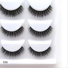 E06 / X06 - CARTELA COM 5 PARES - Dani Oliveira Makeup Store
