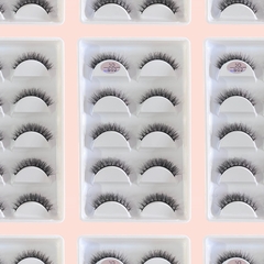 S02 - CARTELA COM 5 PARES DE CILIOS POSTICOS na internet