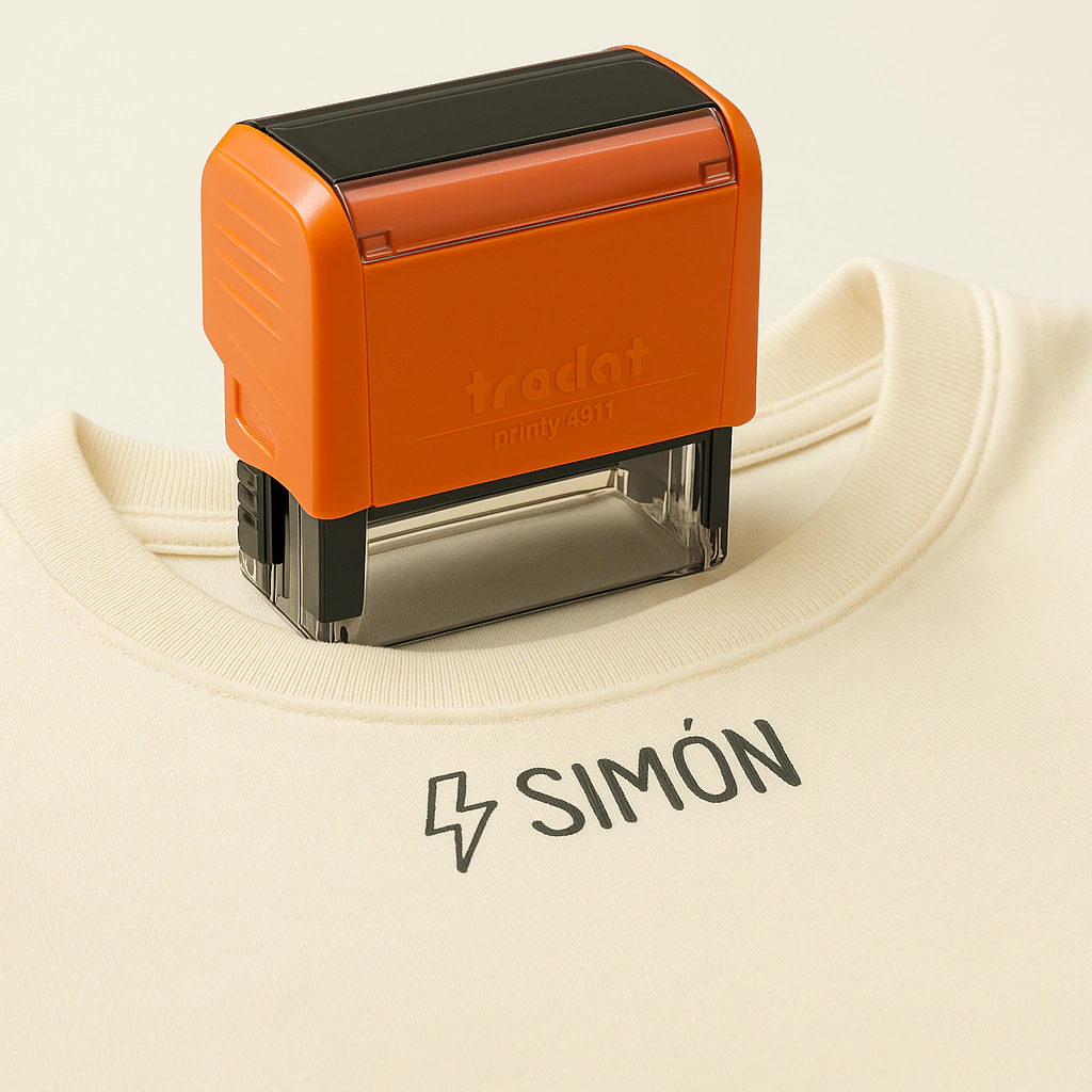 Sello Textil Automático Personalizado