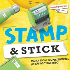 Imagen de Kit sello intercambiable Stick & Stamp