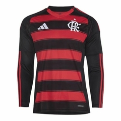 MANTO FLAMENGO MANGA LONGA JOGO 1 ADIDAS 2025