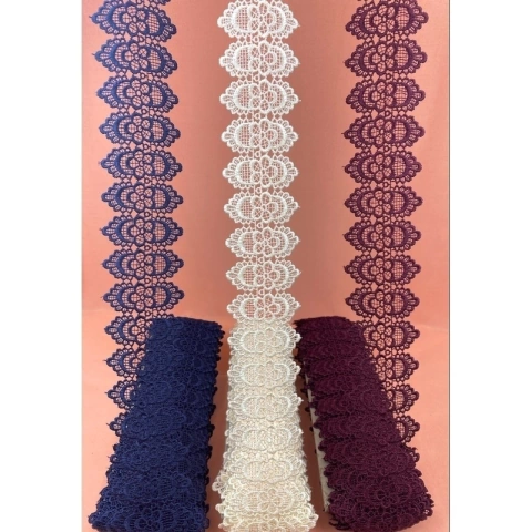 Renda De Guipir YL40 - Rolo Com 13,7 Metros