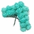 Mini Rosa de EVA - 1 Raminho Com 12 Rosinhas - Flor Artificial com Tule - JSS Armarinhos