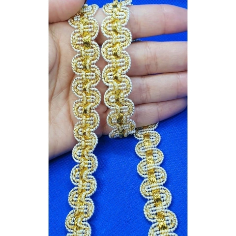 Fita Passamanaria Galão 38-1 Ouro