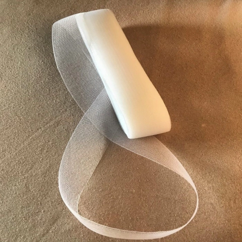 Tule Crinol Estruturado 40mm Peça Com 22 Metros - comprar online