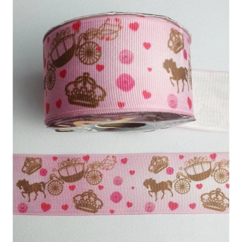 Fita de Gorgurão Estampada - Por metro