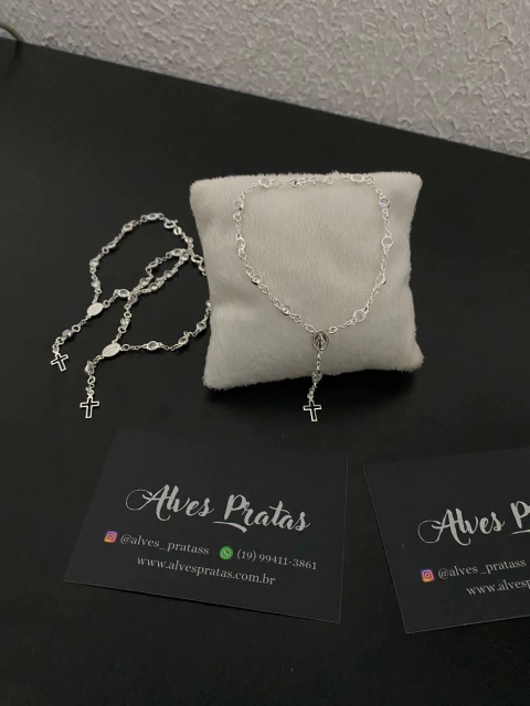 Pulseira Terço Virgem Maria - comprar online