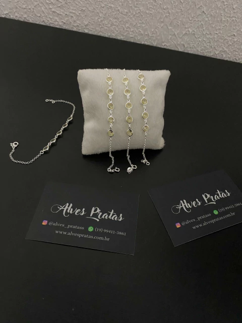 Pulseira Bolinha 6mm Amarela - comprar online