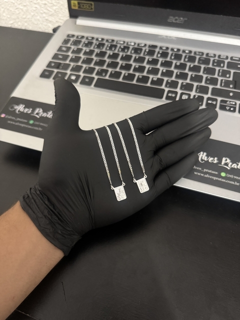 Escapulário Grumet Sagrado Coração de Jesus 70cm