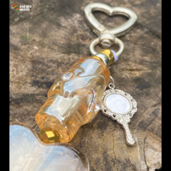 Chaveiro de luxo de Oxum [302] - Axé dos Orixás - Guias Exclusivas para Proteção Espiritual e Conexão Divina
