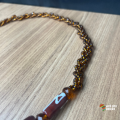 Colar Xangô [229] - Axé dos Orixás - Guias Exclusivas para Proteção Espiritual e Conexão Divina