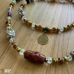 Guia de luxo de Xangô [161] - Axé dos Orixás - Guias Exclusivas para Proteção Espiritual e Conexão Divina