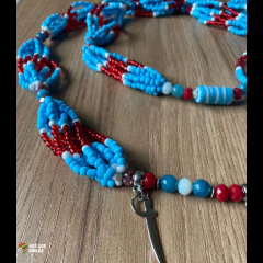 Brajá de Ogum Beira Mar com pedra natural jade[115] na internet