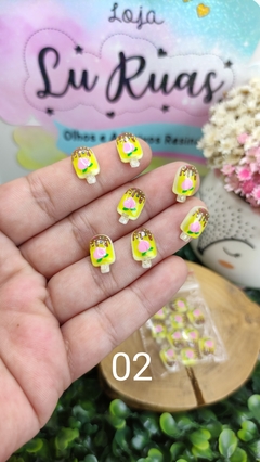 MINIATURAS EM RESINA - Olhos Resinados- Loja Lu Ruas 
