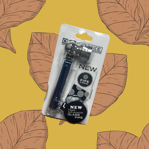 Pipa de Vidrio Pyrex D&K - comprar online