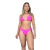 Calcinha Fio duplo de amarrar Pink - Arelari Moda Praia