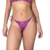 Calcinha Empina bumbum fio animal print Pink