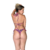 Calcinha Empina bumbum fio animal print Pink - Arelari Moda Praia