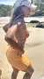 Saia Mini de tule Laranja na internet