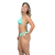 Calcinha Fio duplo de amarrar Verde - Arelari Moda Praia