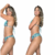 Biquini Animal print verde - Arelari Moda Praia