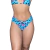 Calcinha Borboleta Animal print Azul - comprar online