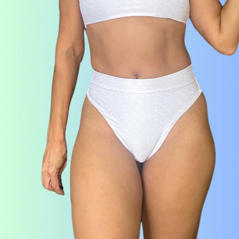 Calcinha Hot fio Branco