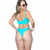Calcinha Fio duplo azul tifany - Arelari Moda Praia