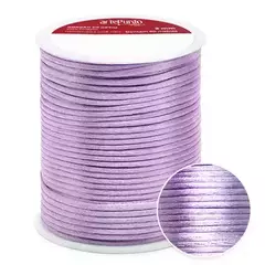 CORDÃO DE CETIM RABO DE RATO 2MM COM 50MTS COR 009 LILÁS - comprar online