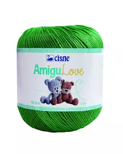 FIO AMIGULOVE CISNE 170M - COR 0229 VERDE BANDEIRA