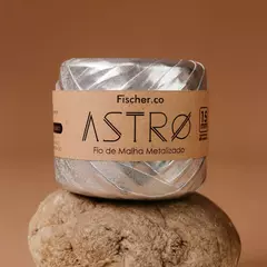 ASTRO - FIO DE MALHA METALIZADO FISCHER - COR 56 PRATA na internet